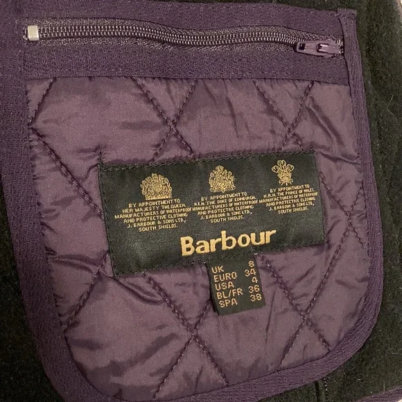 Barbour Quilted Zip-in Vest - Picture 5 of 7